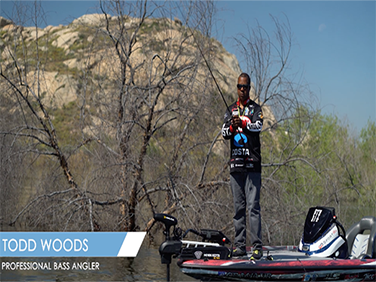 Todd Woods shares tips on Techron Marine man fishing